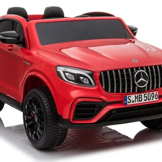 Električni Automobil Mercedes Glc 63s Qls Crveno Obojen 1