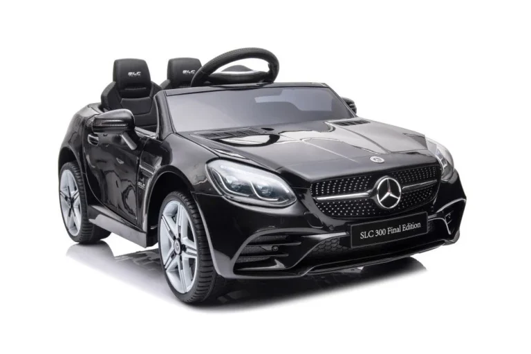 Električni Automobil Mercedes Slc 300 Crni Auto Na Akumulator 11