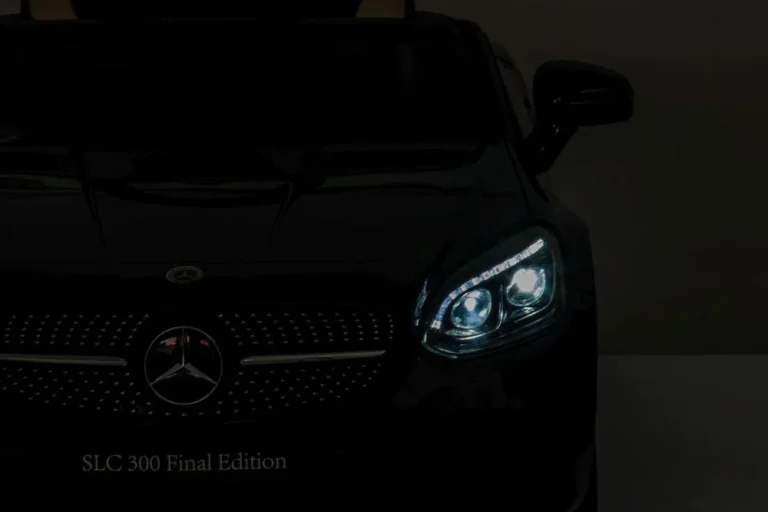 Električni Automobil Mercedes Slc 300 Crni Auto Na Akumulator 15