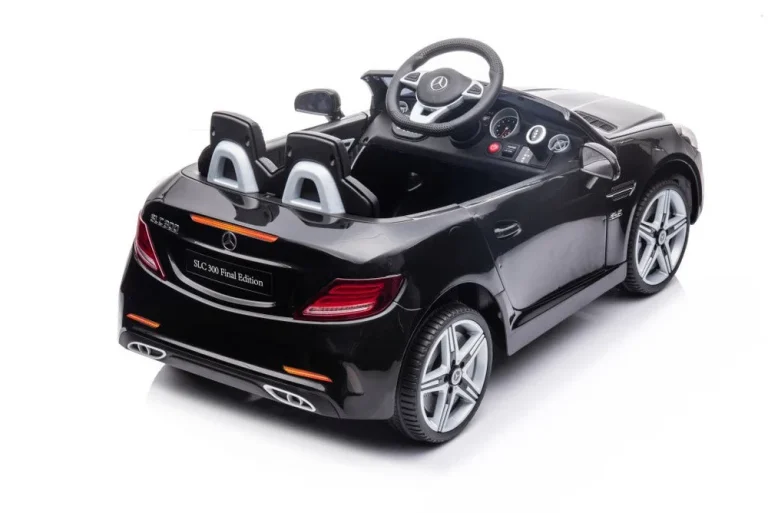 Električni Automobil Mercedes Slc 300 Crni Auto Na Akumulator 8