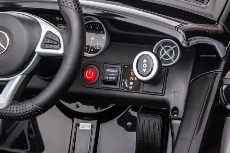 Električni Automobil Mercedes Slc 300 Crni Auto Na Akumulator 9