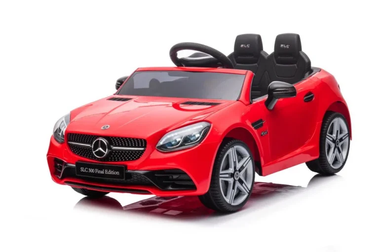 Električni Automobil Mercedes Slc 300 Crveni Auto Na Akumulator 5