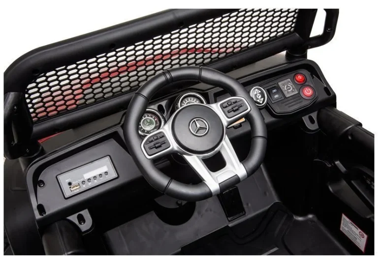 Električni Automobil Mercedes Unimog S Crveni 11
