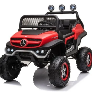 Električni Automobil Mercedes Unimog S Crveni 2