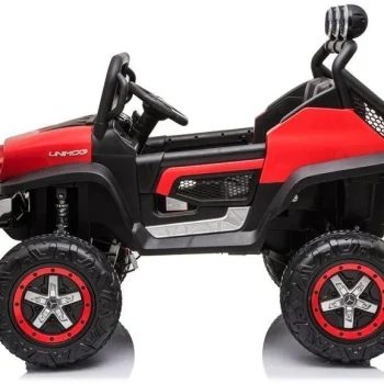 Električni Automobil Mercedes Unimog S Crveni 3