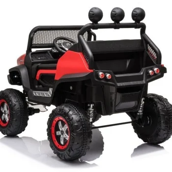 Električni Automobil Mercedes Unimog S Crveni 4