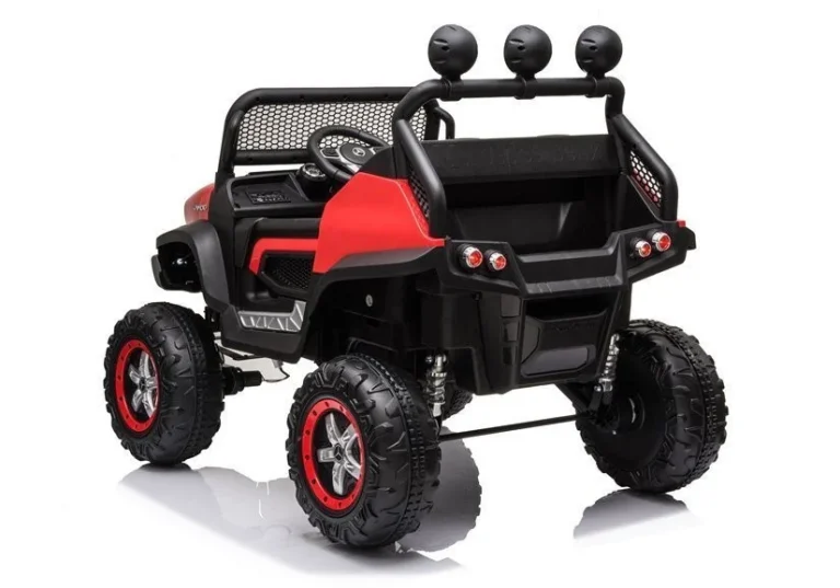 Električni Automobil Mercedes Unimog S Crveni 4