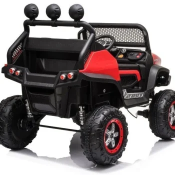 Električni Automobil Mercedes Unimog S Crveni 5