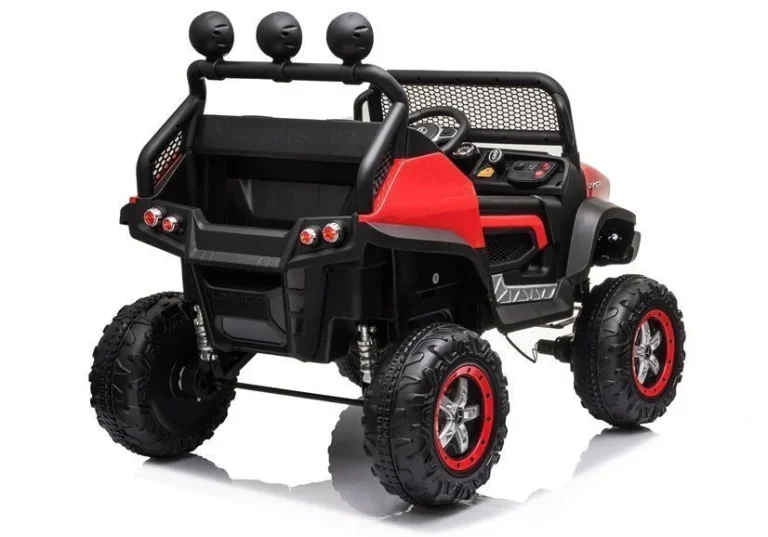 Električni Automobil Mercedes Unimog S Crveni 5