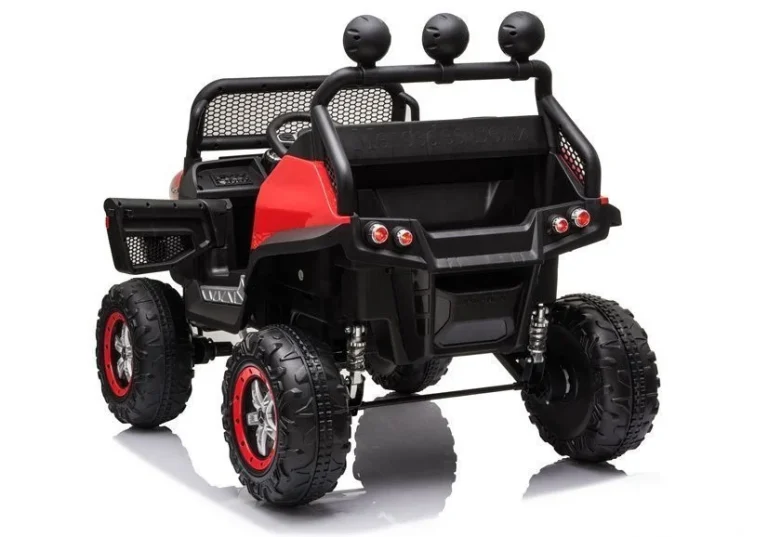 Električni Automobil Mercedes Unimog S Crveni 6