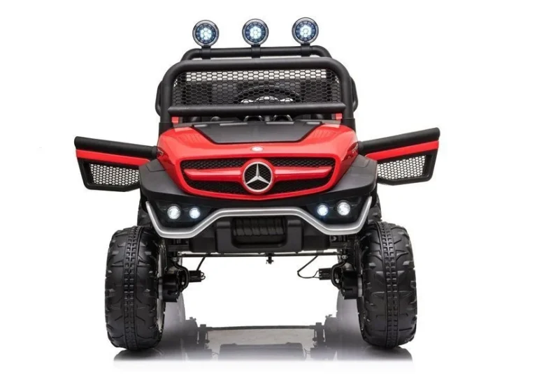 Električni Automobil Mercedes Unimog S Crveni 7