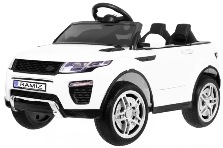 Električni Automobil Rapid Racer Za Djecu, Bijeli Suv + Daljinski Upravljač, Bijela 1
