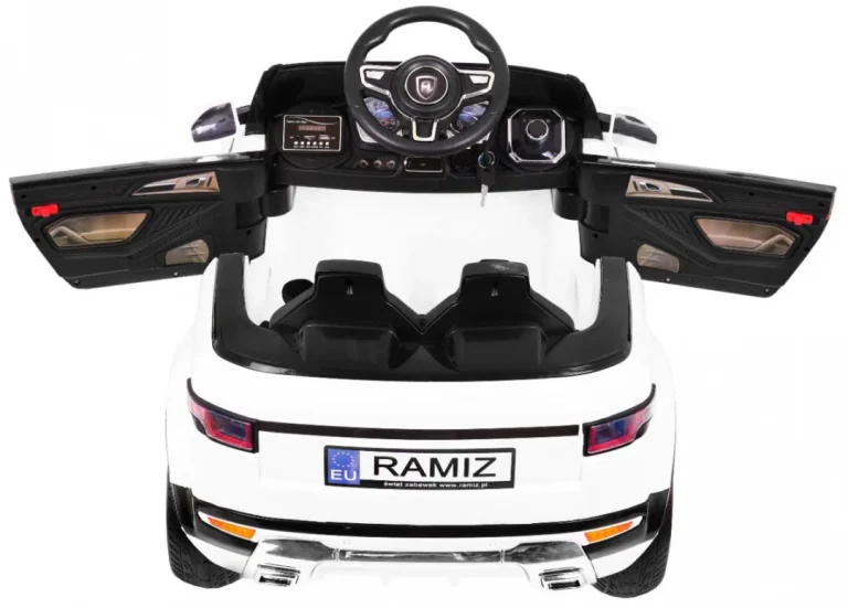 Električni Automobil Rapid Racer Za Djecu, Bijeli Suv + Daljinski Upravljač, Bijela 5