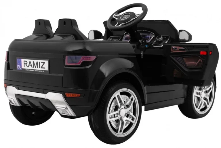 Električni Automobil Rapid Racer Za Djecu, Crni Suv + Daljinski Upravljač, Crna 10