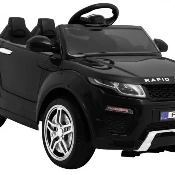 Električni Automobil Rapid Racer Za Djecu, Crni Suv + Daljinski Upravljač, Crna 11