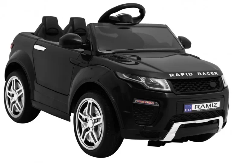 Električni Automobil Rapid Racer Za Djecu, Crni Suv + Daljinski Upravljač, Crna 11