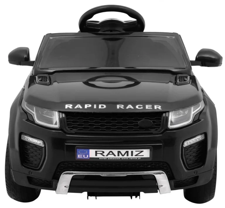 Električni Automobil Rapid Racer Za Djecu, Crni Suv + Daljinski Upravljač, Crna 3