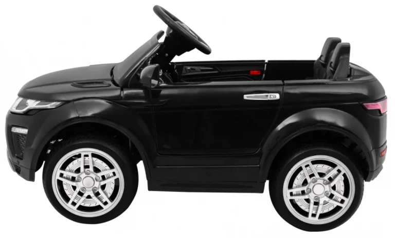 Električni Automobil Rapid Racer Za Djecu, Crni Suv + Daljinski Upravljač, Crna 4