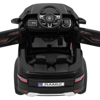 Električni Automobil Rapid Racer Za Djecu, Crni Suv + Daljinski Upravljač, Crna 7