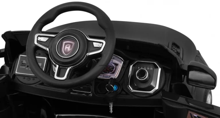 Električni Automobil Rapid Racer Za Djecu, Crni Suv + Daljinski Upravljač, Crna 9