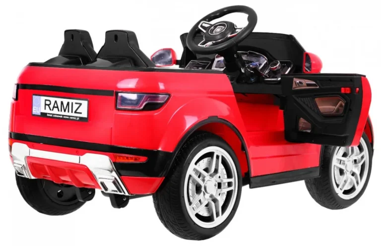 Električni Automobil Rapid Racer Za Djecu, Crveni Suv + Daljinski Upravljač, Crvena 2