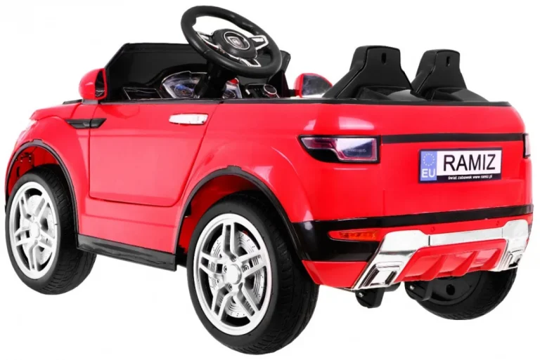 Električni Automobil Rapid Racer Za Djecu, Crveni Suv + Daljinski Upravljač, Crvena 3