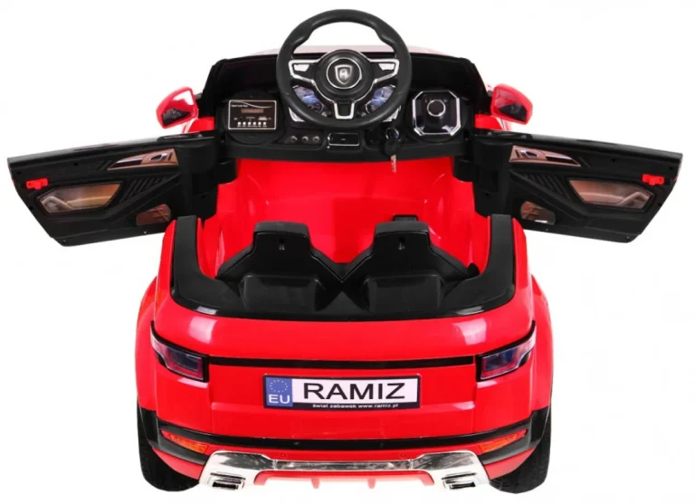 Električni Automobil Rapid Racer Za Djecu, Crveni Suv + Daljinski Upravljač, Crvena 4