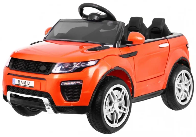 Električni Automobil Rapid Racer Za Djecu, Narančasti Suv + Daljinski Upravljač 1