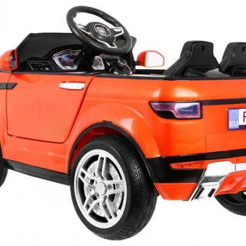 Električni Automobil Rapid Racer Za Djecu, Narančasti Suv + Daljinski Upravljač 4