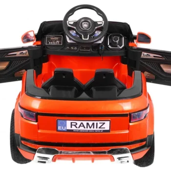 Električni Automobil Rapid Racer Za Djecu, Narančasti Suv + Daljinski Upravljač 5