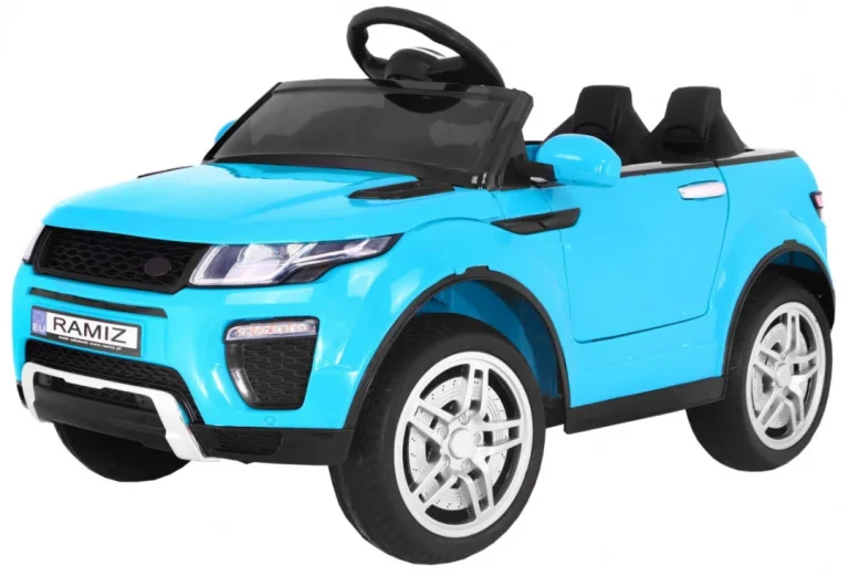 Električni Automobil Rapid Racer Za Djecu Plavi Suv + Daljinski Upravljač, Plava 1