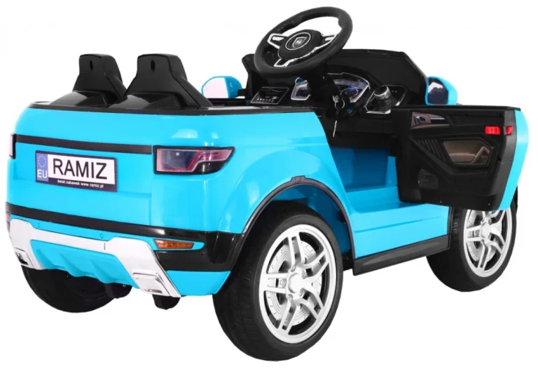 Električni Automobil Rapid Racer Za Djecu Plavi Suv + Daljinski Upravljač, Plava 2