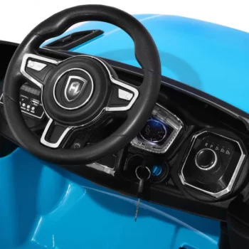 Električni Automobil Rapid Racer Za Djecu Plavi Suv + Daljinski Upravljač, Plava 4
