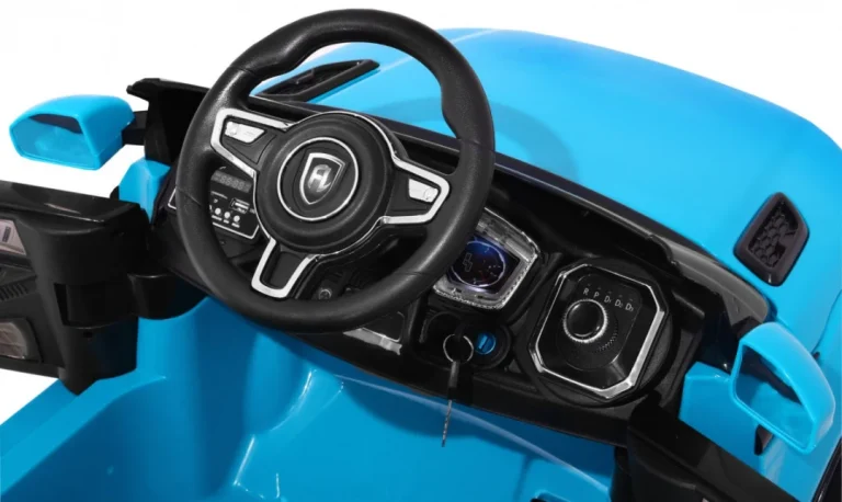 Električni Automobil Rapid Racer Za Djecu Plavi Suv + Daljinski Upravljač, Plava 4