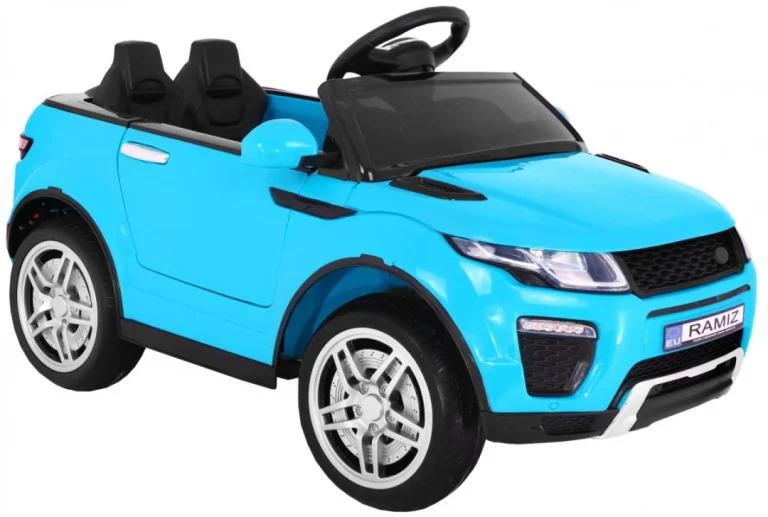 Električni Automobil Rapid Racer Za Djecu Plavi Suv + Daljinski Upravljač, Plava 7