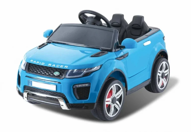 Električni Automobil Rapid Racer Za Djecu Plavi Suv + Daljinski Upravljač, Plava 8