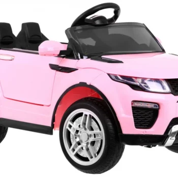 Električni Automobil Rapid Racer Za Djecu Ružičasti Suv + Daljinski Upravljač 2