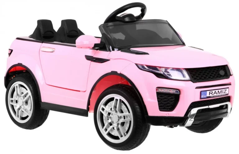 Električni Automobil Rapid Racer Za Djecu Ružičasti Suv + Daljinski Upravljač 2