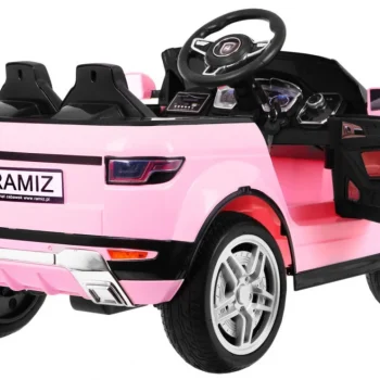 Električni Automobil Rapid Racer Za Djecu Ružičasti Suv + Daljinski Upravljač 3