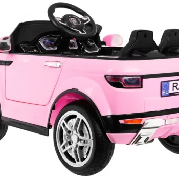 Električni Automobil Rapid Racer Za Djecu Ružičasti Suv + Daljinski Upravljač 4