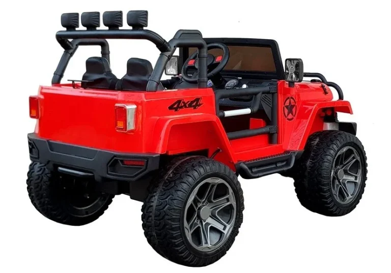Električni Automobil Wxe 1688 4x4 Crveni Auto Na Akumulator 2