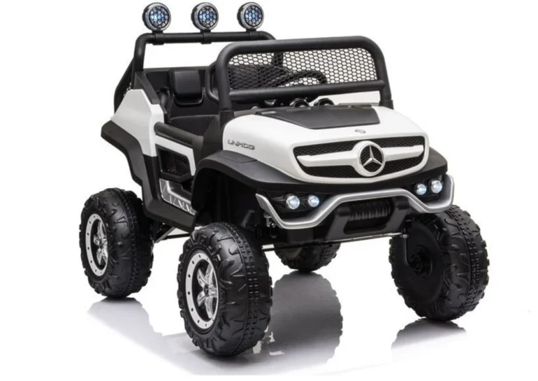 Električni Bicikl Mercedes Unimog S Bijeli 1