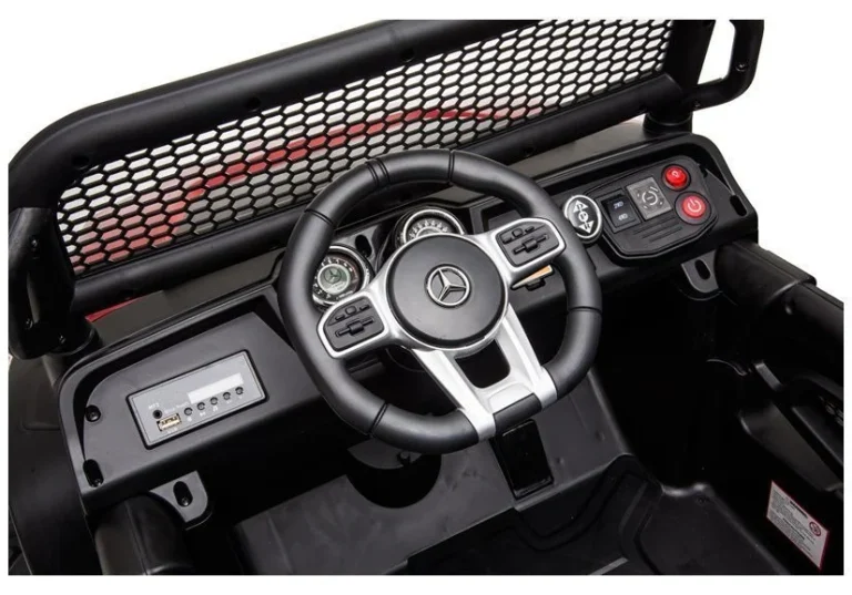 Električni Bicikl Mercedes Unimog S Bijeli 10