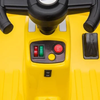 Električni Bicikl Za Vožnju Gts1166 žuti Auto Na Akumulator 13