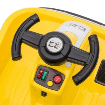 Električni Bicikl Za Vožnju Gts1166 žuti Auto Na Akumulator 6