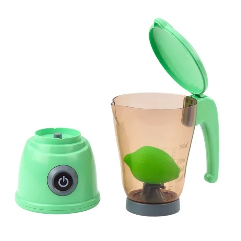Električni Blender Za Djecu S Voćem I čašom, Zeleni 3