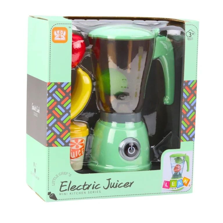 Električni Blender Za Djecu S Voćem I čašom, Zeleni 5