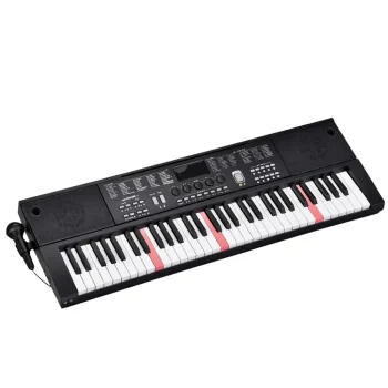 Električni Klavir S Klavijaturom I Mikrofonom, 200 Zvukova, 61 Tipka, 78 Cm 2