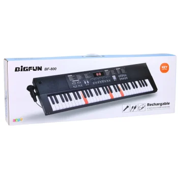 Električni Klavir S Klavijaturom I Mikrofonom, 200 Zvukova, 61 Tipka, 78 Cm 4