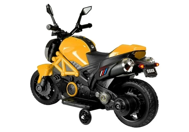 Električni Motocikl Gtm1188 žuti Motor Na Akumulator 3